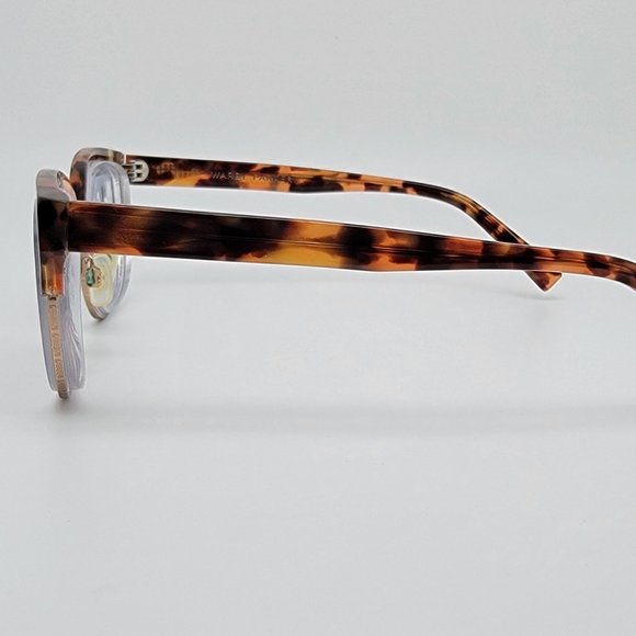 *SOLD* Warby Parker Eliot 3239 Honey Tortoise Vintage Inspired Eyeglasses Frame - Picture 4 of 16